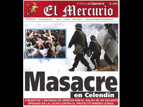 People killed and many injured since the Conga Project started (Photo credit:PIC)